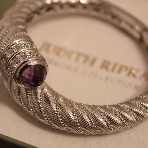 Judith Ripka Amethyst Bracelet